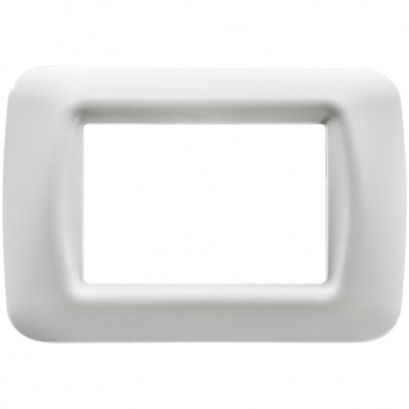 System placca 3 moduli Bianca GEWISS GW22503