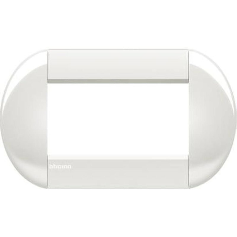 Livinglight Placca Tonda 4 Moduli Colore Bianco BTICINO LNB4804BI Livinglight Placca Tonda 4 Moduli Colore Bianco BTICINO LNB4804BI