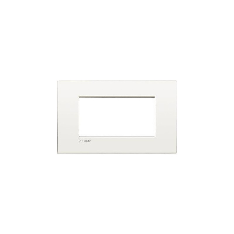 Livinglight placca AIR 4 moduli bianco puro BTICINO LNC4804BN