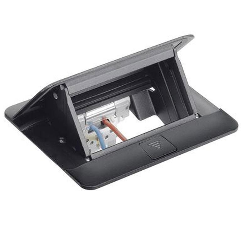 Torretta Pop-ut 4 moduli finitura nera BTICINO 150647NB