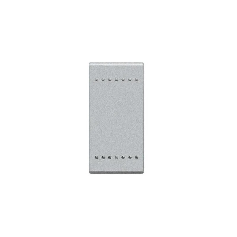 Copritasto livinglight neutro 1 modulo Grigio Tech BTICINO NT4915N