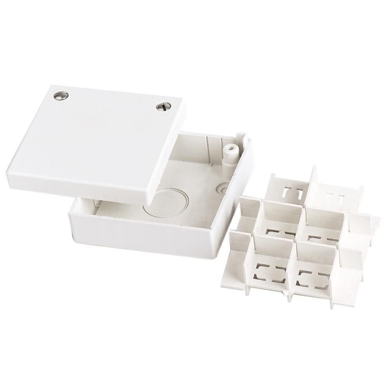 Cassetta Esterna di Separazione E Derivazione 70x70x28 ELETTROCANALI ECSSB1 Cassetta Esterna di Separazione E Derivazione 70x70x28 ELETTROCANALI ECSSB1