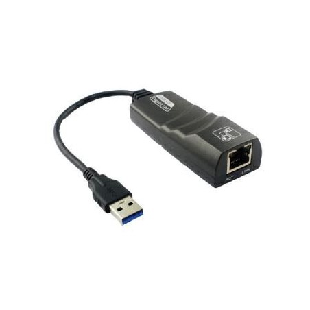 Adattatore Ingresso USB 3.0 Uscita RJ45 Lan Ethernet 10/100/1000 KONELCO GBC 59790085