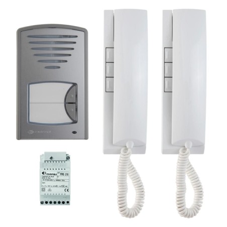 Kit audio 1+1 bifamiliare FARFISA 2CKSD