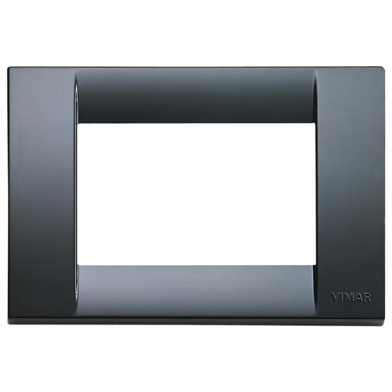 Placca classic 3 moduli grigio grafite Idea VIMAR 16743.15 Placca classic 3 moduli grigio grafite Idea VIMAR 16743.15