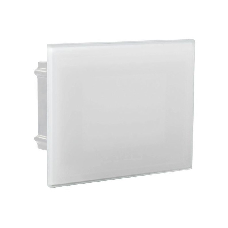 Segnapasso LED in vetro Tricolor per Scatola 503 IP65 LIFE 39.9PL5004WCFN