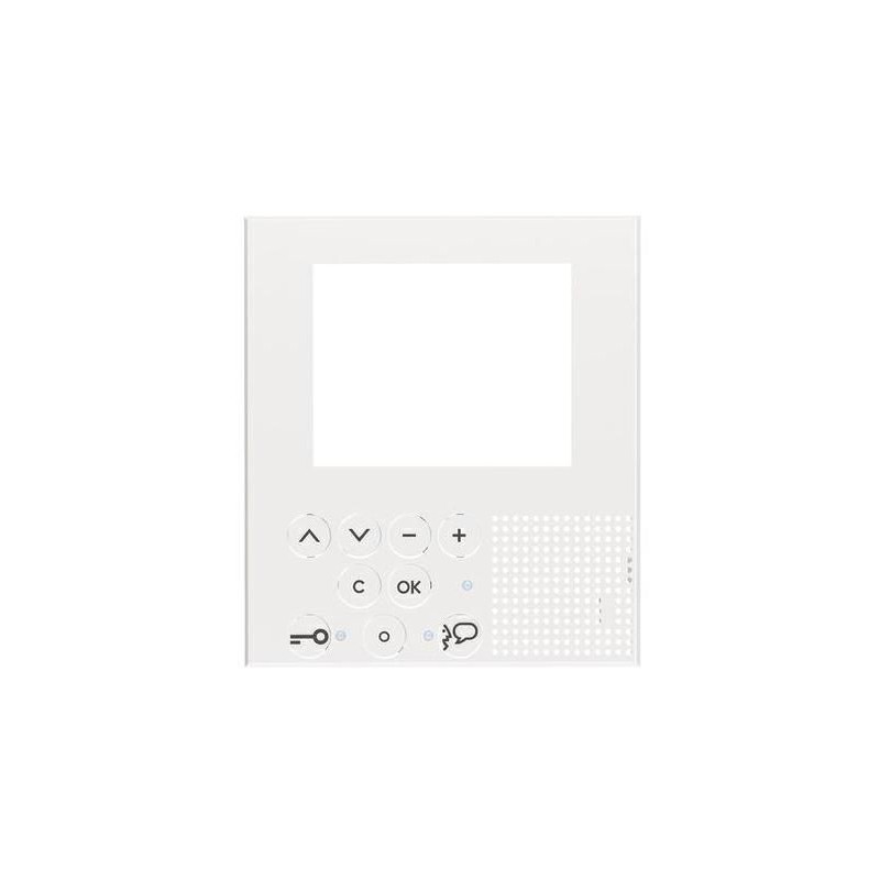 MOSTRINA FRONTALE FINITURA BIANCA PER VIDEO DISPLAY LIVINGLIGHT / LIVINGLIGHT AIR BTICINO 344413 MOSTRINA FRONTALE FINITURA BIANCA PER VIDEO DISPLAY LIVINGLIGHT / LIVINGLIGHT AIR BTICINO 344413