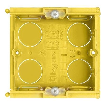 SCATOLA DA INCASSO 2 MODULI BTICINO 502E