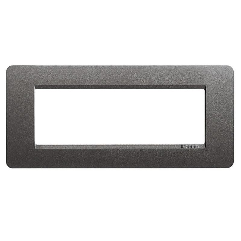 Placca Matix 6 Moduli Iron BTICINO AM4806LIR