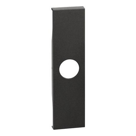 Cover Living Now per presa TV e falso polo Nero BTICINO KG08