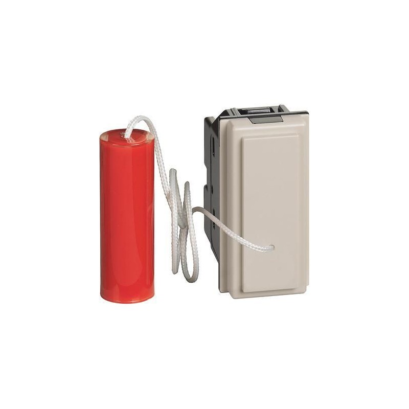 Pulsante a tirante Living Now 1P 10A colore sabbia BTICINO KM4033 Pulsante a tirante Living Now 1P 10A colore sabbia BTICINO KM4033