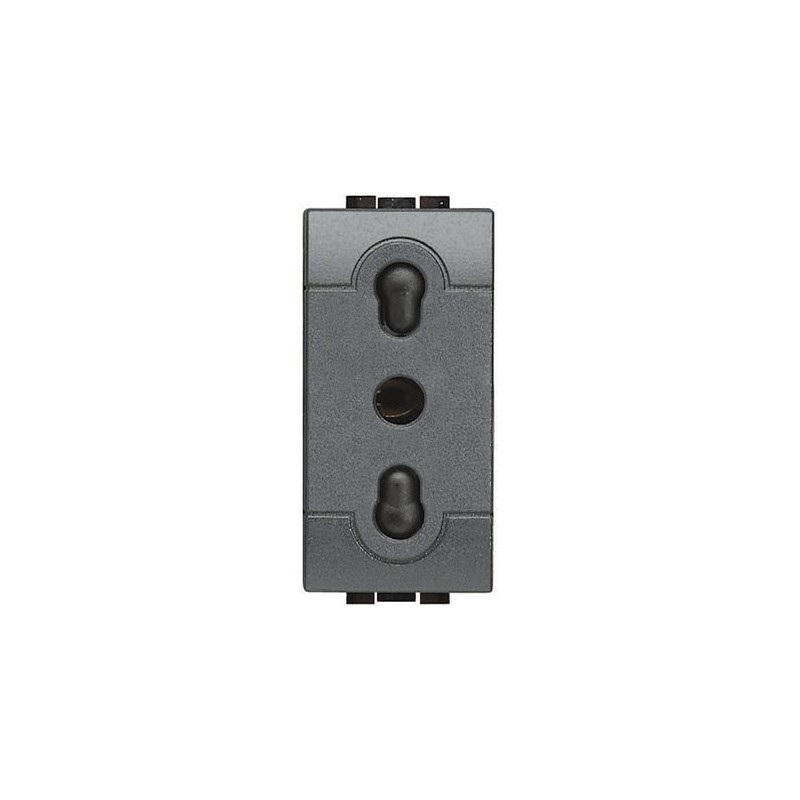 PRESA BIPASSO LIVING LIGHT BTICINO L4180