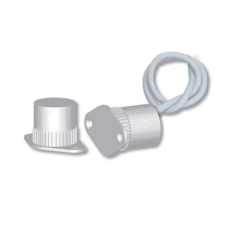 Contatto Magnetico Bianco per porte corazzate HILTRON C56