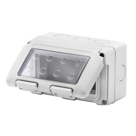 Contenitore per apparecchi System stagno 4 posti IP55 GEWISS GW27044