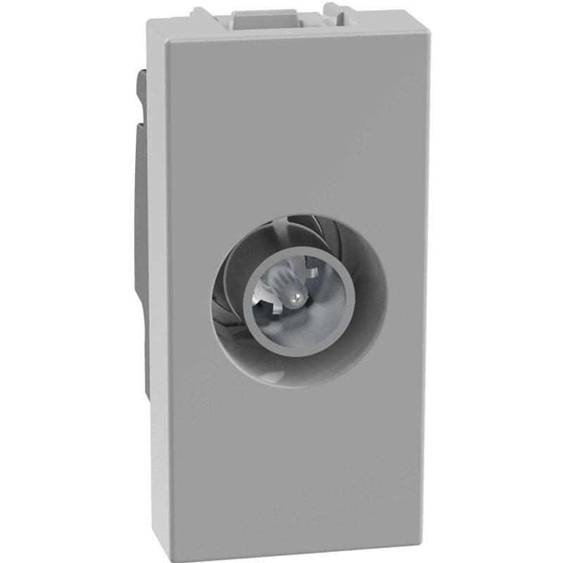 Presa TV coassiale diretta 1 modulo grigia MatixGO BTICINO JG4202D