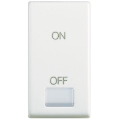 Copritasto Matix con simbologia ON-OFF Bianco BTICINO AM5911AG