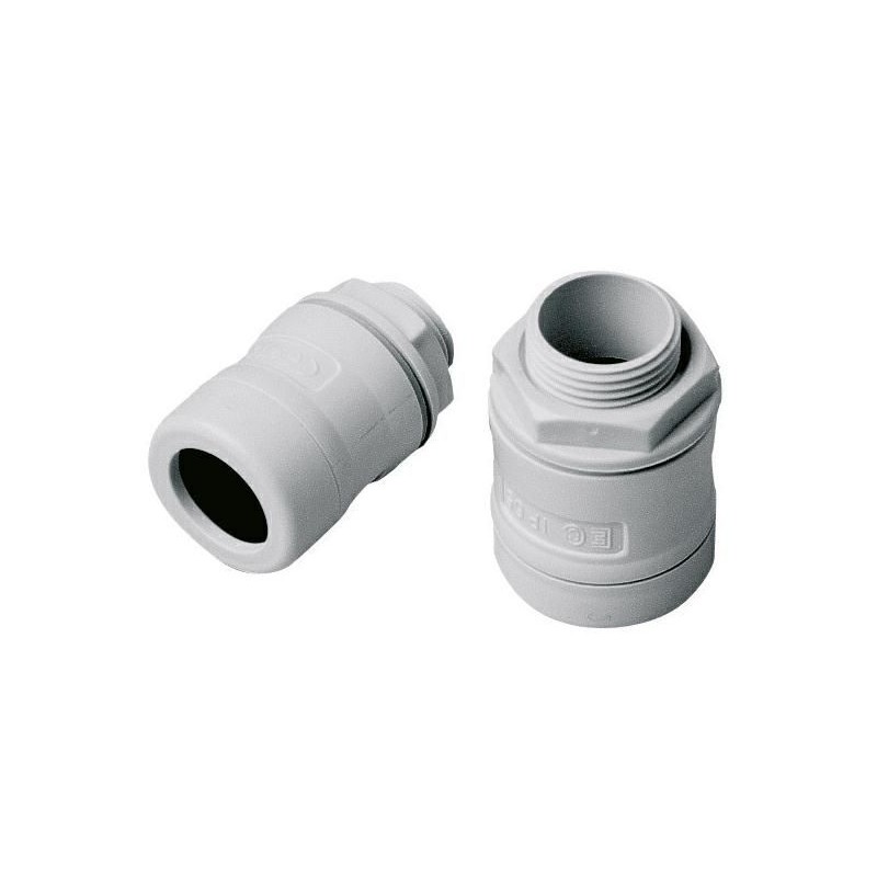 Raccordo tubo scatola stagno IP67 diametro 32mm ELETTROCANALI EC70032 Raccordo tubo scatola stagno IP67 diametro 32mm ELETTROCANALI EC70032