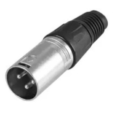 Spina microfonica XLR 3 poli KONELCO GBC 30546003 Spina microfonica XLR 3 poli KONELCO GBC 30546003