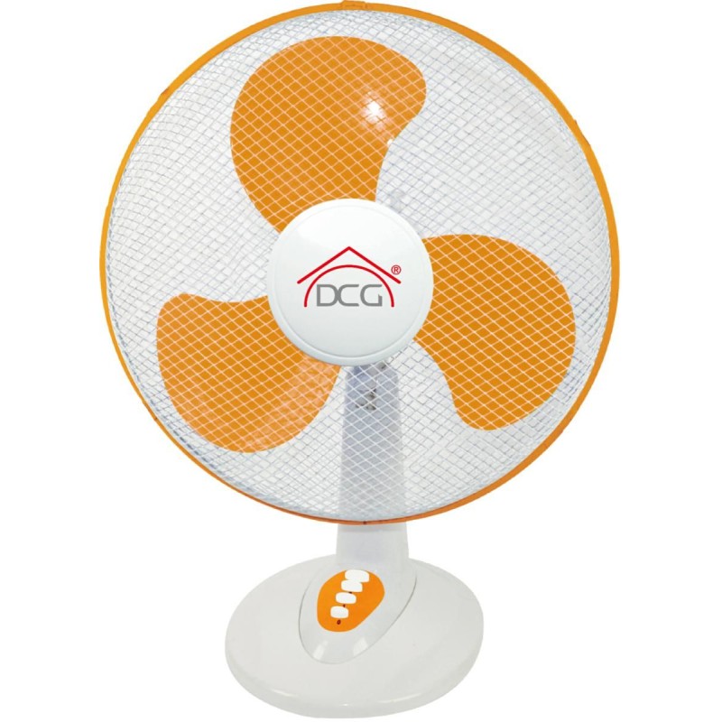 Ventilatore Da Tavolo Arancione 40CM DCG VE9046 Ventilatore Da Tavolo Arancione 40CM DCG VE9046