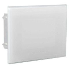 Segnapasso LED in vetro Tricolor per Scatola 503 IP65 LIFE 39.9PL5004WCFN