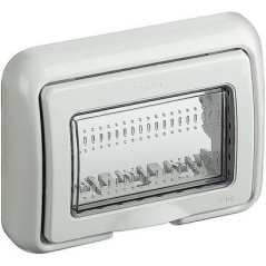 Placca portafrutti 3 posti IP55 per matix BTICINO 25603B Placca portafrutti 3 posti IP55 per matix BTICINO 25603B