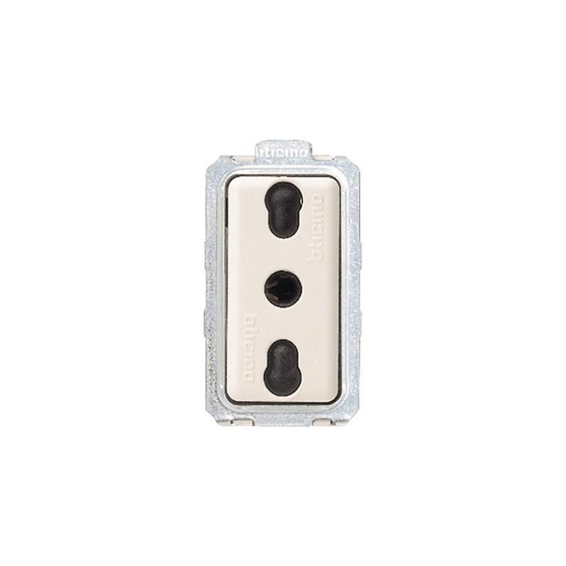 Magic presa bipasso 10/16A BTICINO 5180 Magic presa bipasso 10/16A BTICINO 5180