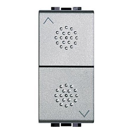 Livinglight tech doppio pulsante interbloccato BTICINO NT4037