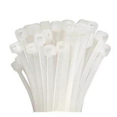 FASCETTE BIANCHE 140X3,5 SAPISELCO 2.210 100PZ