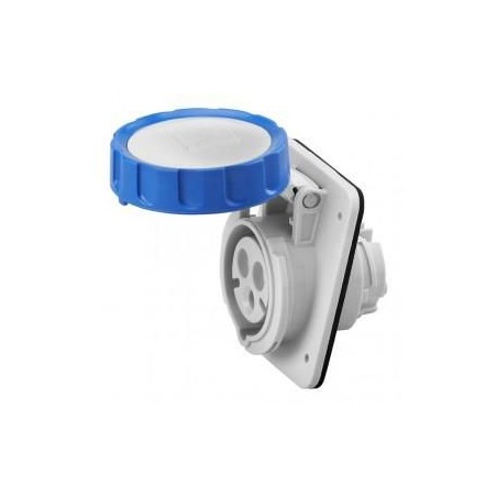 Presa fissa incasso 2P+T IP67 blu 220V GEWISS GW62227FH