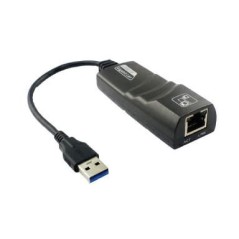 Adattatore Ingresso USB 3.0 Uscita RJ45 Lan Ethernet 10/100/1000 KONELCO GBC 59790085 Adattatore Ingresso USB 3.0 Uscita RJ45 Lan Ethernet 10/100/1000 KONELCO GBC 59790085