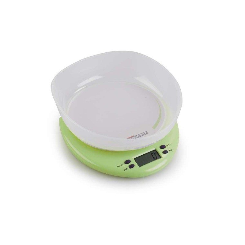BILANCIA DA CUCINA DIGITALE 5KG VERDE TERMOZETA 85854B BILANCIA DA CUCINA DIGITALE 5KG VERDE TERMOZETA 85854B