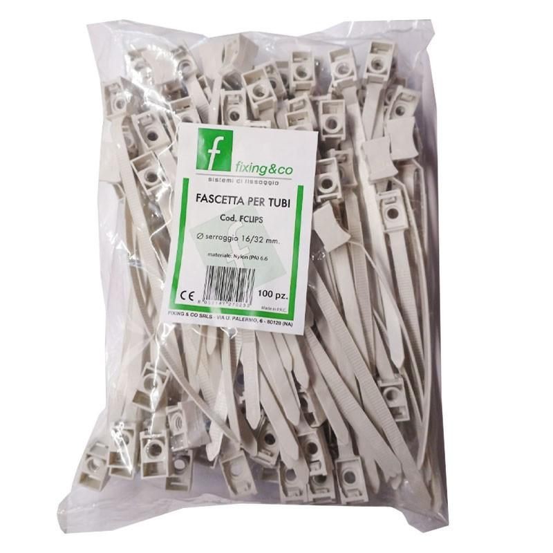Fascetta per tubi 16/32 mm 1PZ FIXING FCLIPS Fascetta per tubi 16/32 mm 1PZ FIXING FCLIPS