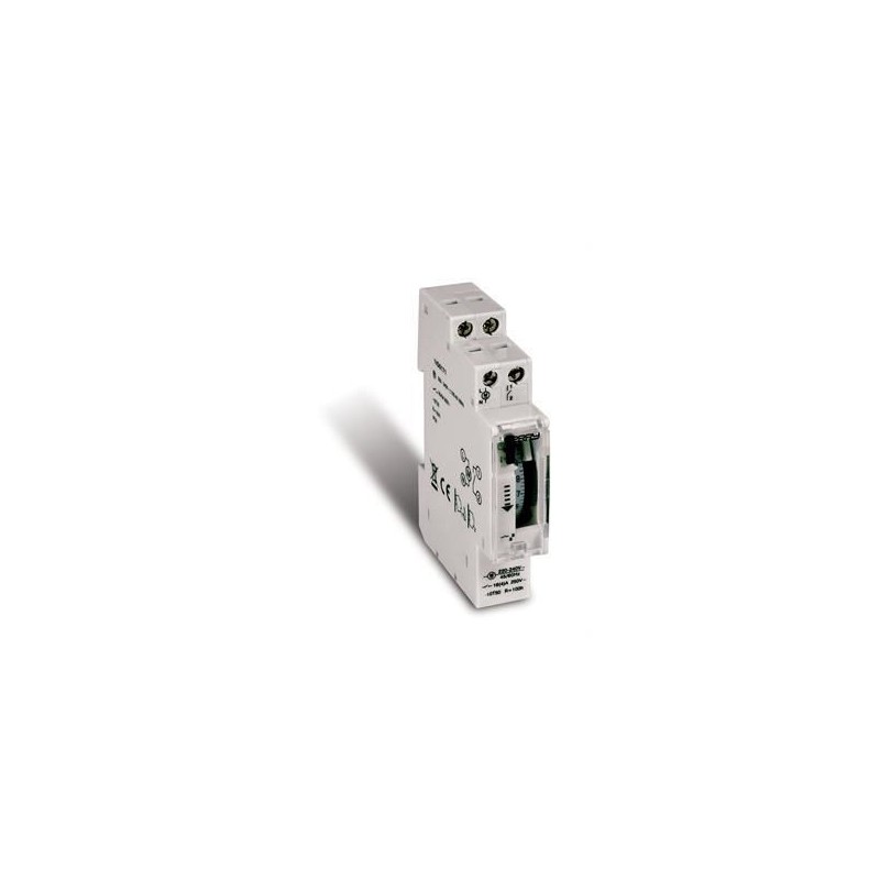 Interruttore orario 1 modulo con cavalieri PERRY 1IO0171