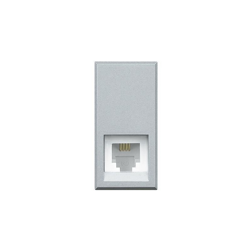 Axolute Presa Telefono BTICINO HC4258/11N Axolute Presa Telefono BTICINO HC4258/11N