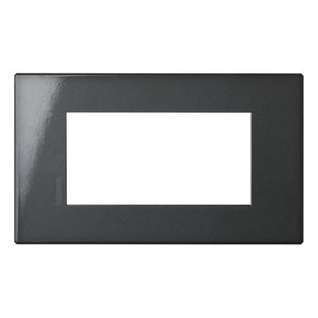 Placca 4 Posti Axolute AIR Antracite BTICINO HW4804HS