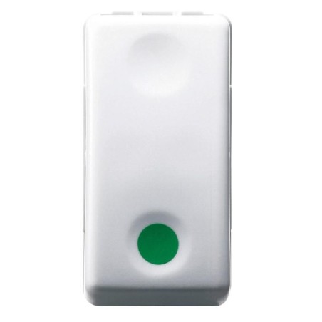 Pulsante system 1P NA - 10A - Aus NC simbolo verde GEWISS GW20522