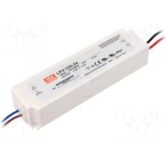 Alimentatore Switching 100W 24V 4,2A IP67 MEAN WELL LPV-100-24
