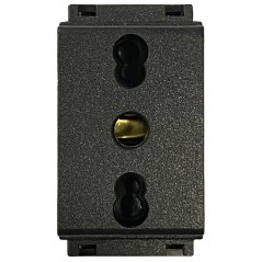 PRESA BIPASSO 10/16A 250V