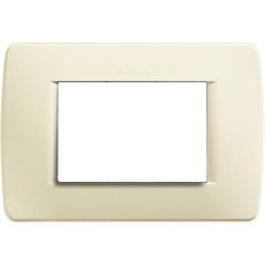 Luna placca 3 moduli avorio BTICINO C4803AV