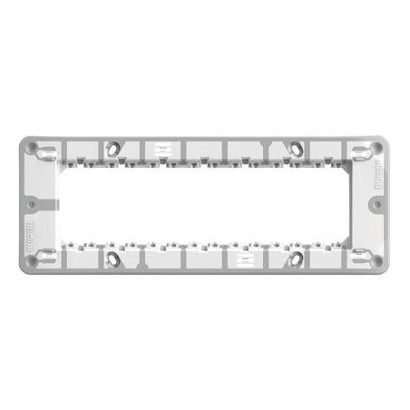 Supporto 7 moduli fissaggio viti MatixGO BTICINO J4707