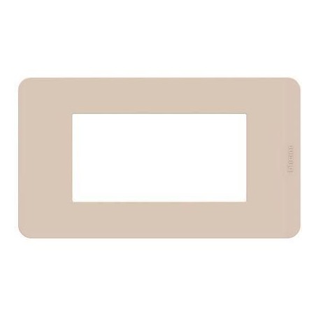 Placca Tones 4 moduli ritual MatixGO BTICINO JA4804TR