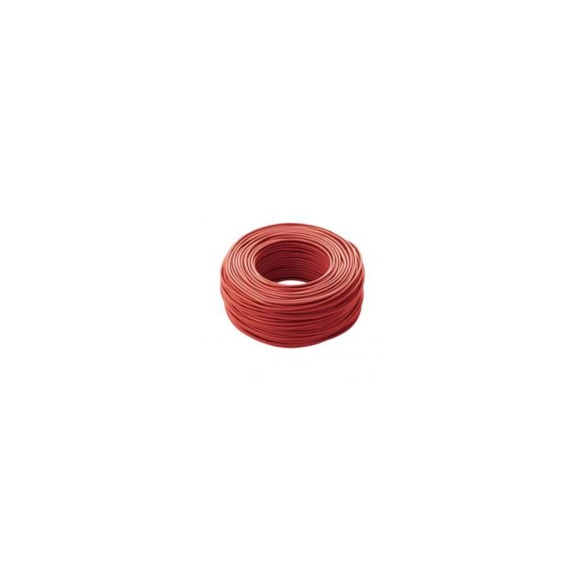 CAVO UNIPOLARE FLESSIBILE 4MM ROSSO FS17 100MT CAVO UNIPOLARE FLESSIBILE 4MM ROSSO FS17 100MT