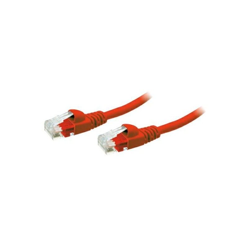 CAVO PATCHCORD UTP CAT5E 1MT ROSSO CAVO PATCHCORD UTP CAT5E 1MT ROSSO