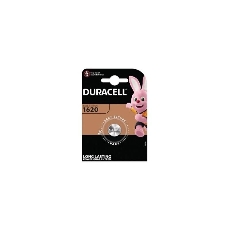 1 BATTERIA AL LITIO 3V DURACELL CR1620 1 BATTERIA AL LITIO 3V DURACELL CR1620