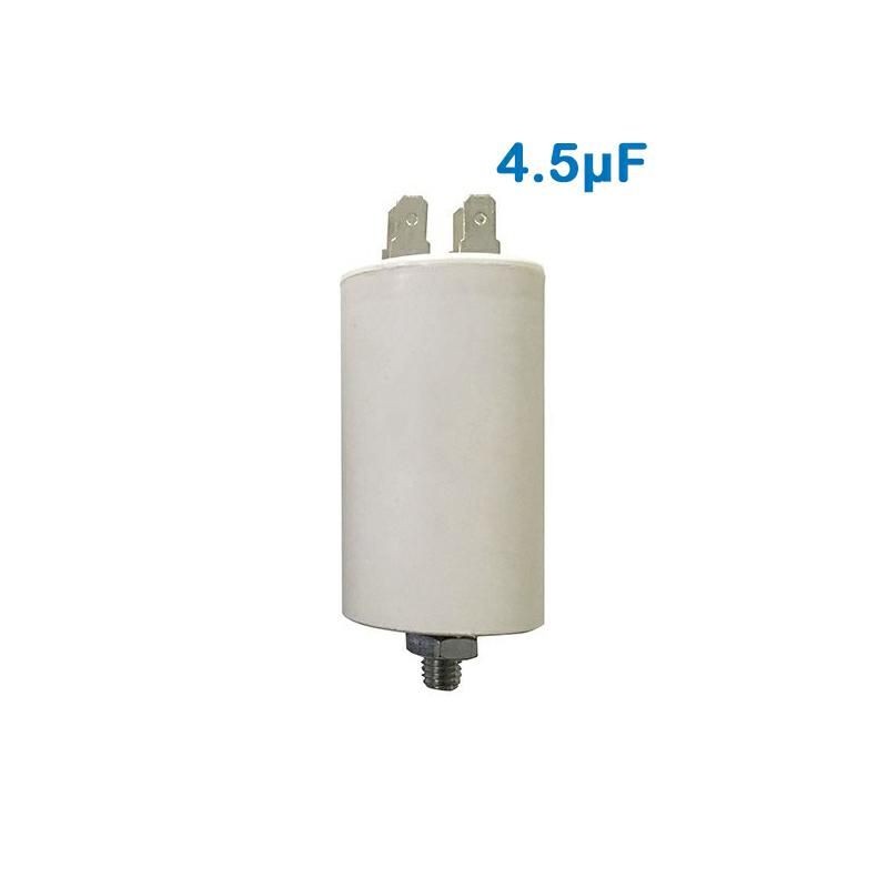 CONDENSATORE DI SPUNTO 450V 4.5UF TERMINALE FASTON CONDENSATORE DI SPUNTO 450V 4.5UF TERMINALE FASTON