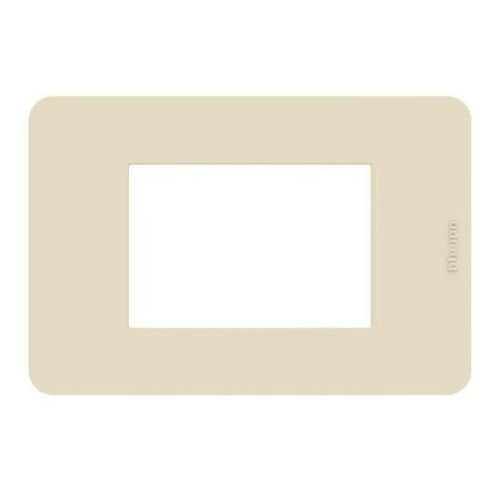 Placca Tones 3 moduli avorio MatixGO BTICINO JA4803TI