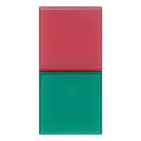 Axolute lampada spia rosso/verde 230V con LED integrato BTICINO H4372RV/230