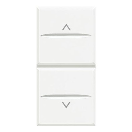 Axolute Doppio Pulsante Bianco BTICINO HD4037