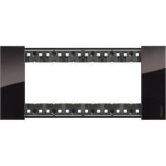 Placca Living Now 6 moduli colore Notte BTICINO KA4806DG