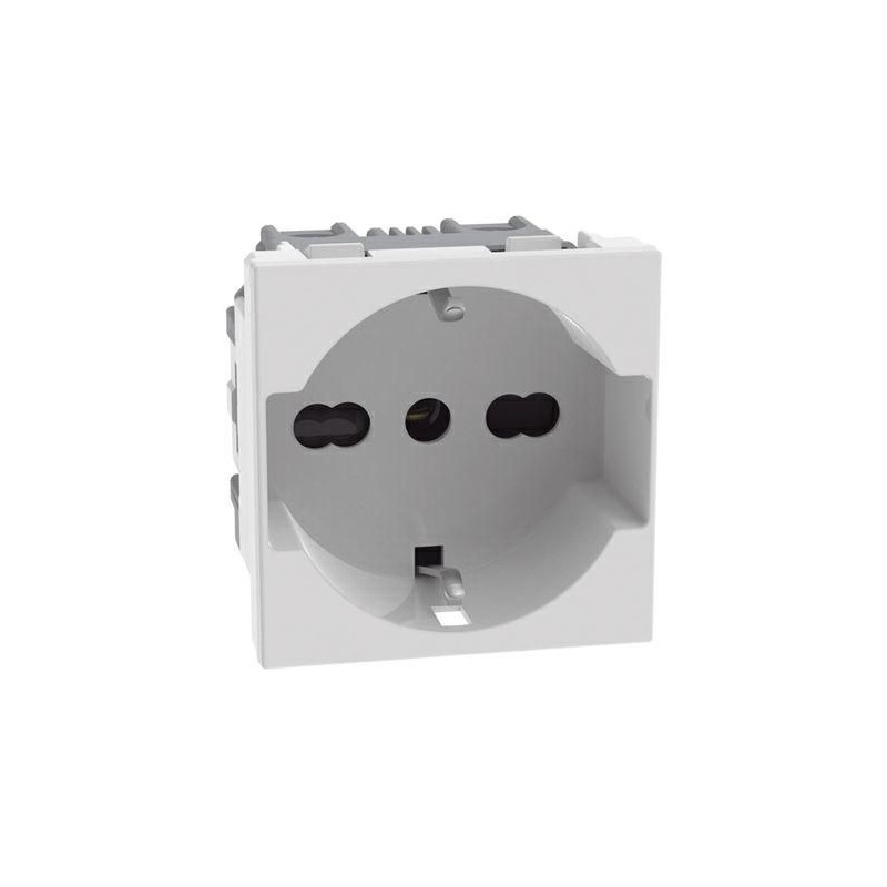 Presa Schuko Standard P40 2 moduli bianca MATIXGO BTICINO JW4140A16 Presa Schuko Standard P40 2 moduli bianca MATIXGO BTICINO JW4140A16